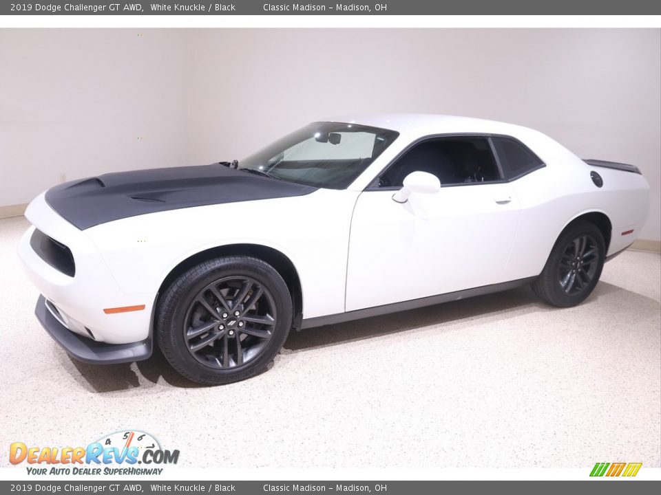 2019 Dodge Challenger GT AWD White Knuckle / Black Photo #3