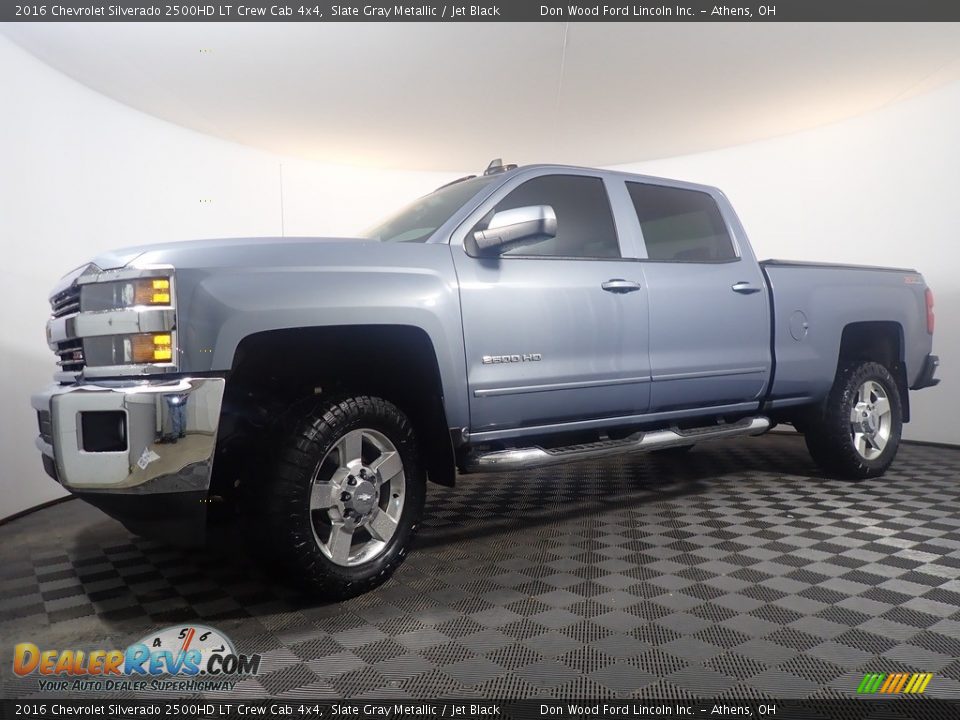 2016 Chevrolet Silverado 2500HD LT Crew Cab 4x4 Slate Gray Metallic / Jet Black Photo #8