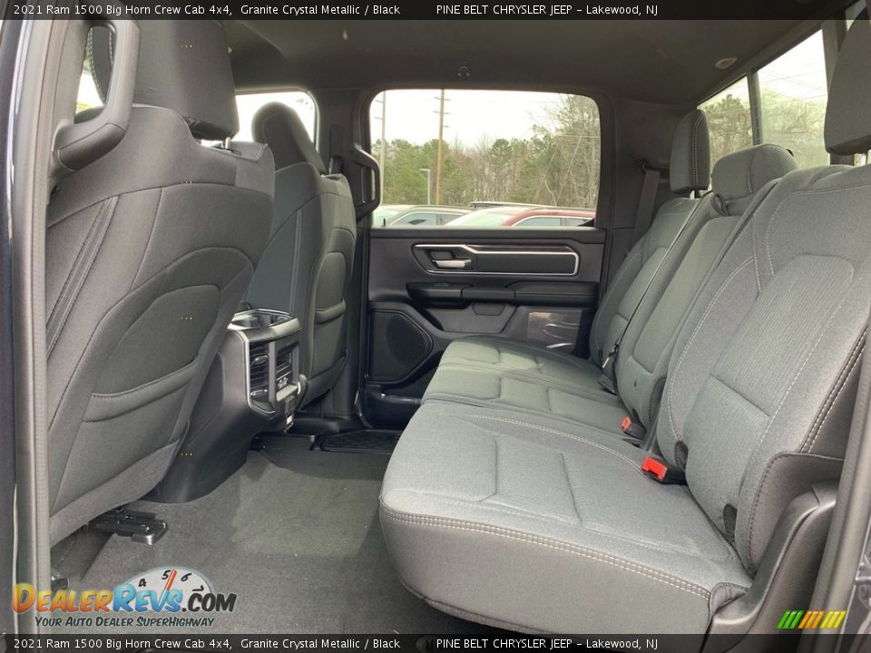 2021 Ram 1500 Big Horn Crew Cab 4x4 Granite Crystal Metallic / Black Photo #9