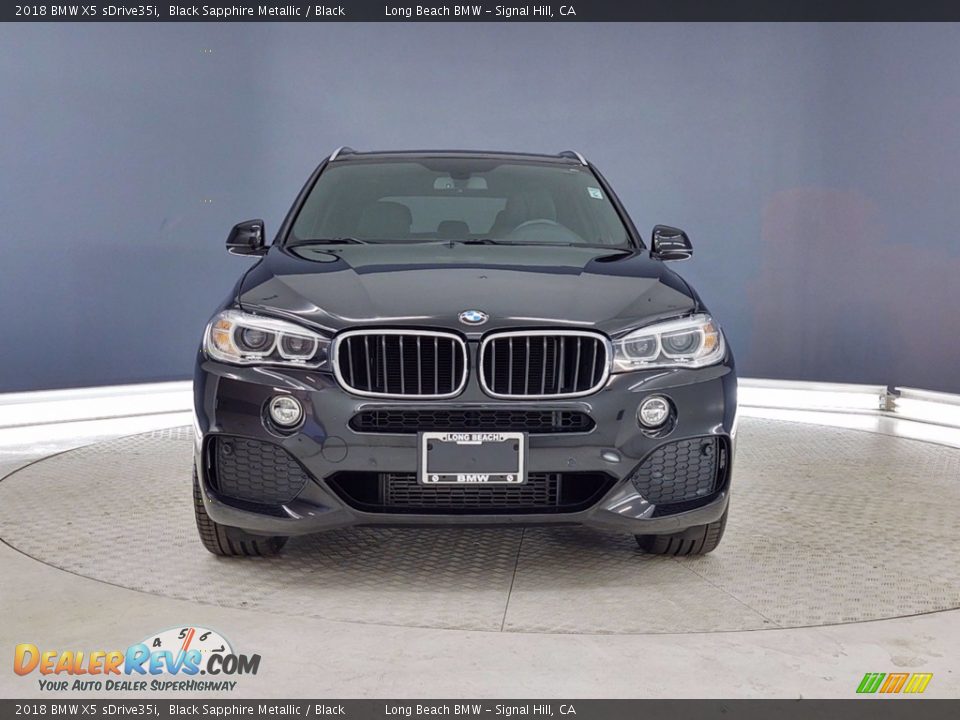 2018 BMW X5 sDrive35i Black Sapphire Metallic / Black Photo #2