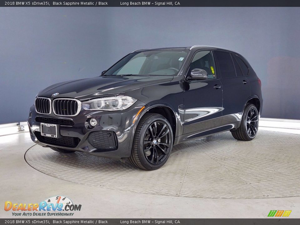 2018 BMW X5 sDrive35i Black Sapphire Metallic / Black Photo #3