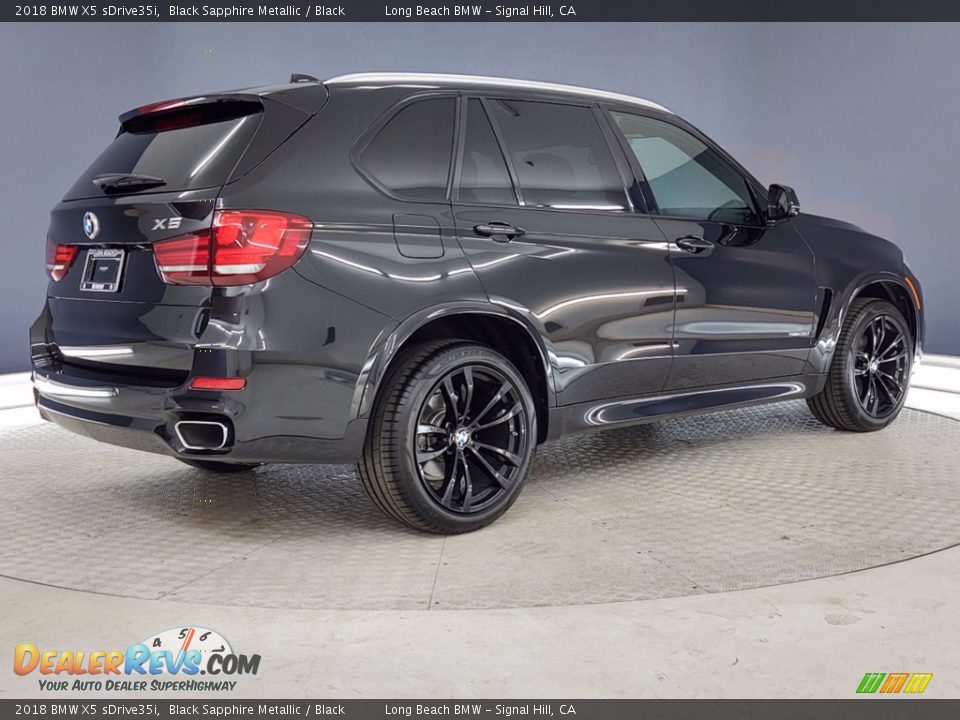 2018 BMW X5 sDrive35i Black Sapphire Metallic / Black Photo #5