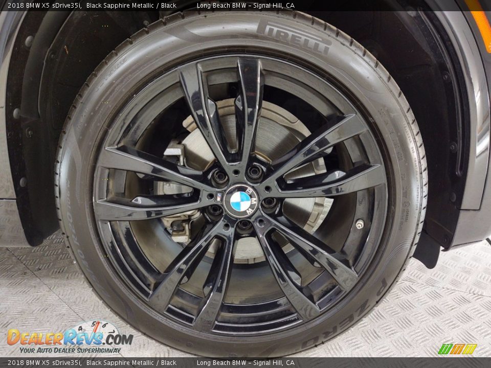 2018 BMW X5 sDrive35i Black Sapphire Metallic / Black Photo #6
