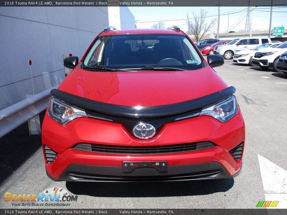 2016 Toyota RAV4 LE AWD Barcelona Red Metallic / Black Photo #11