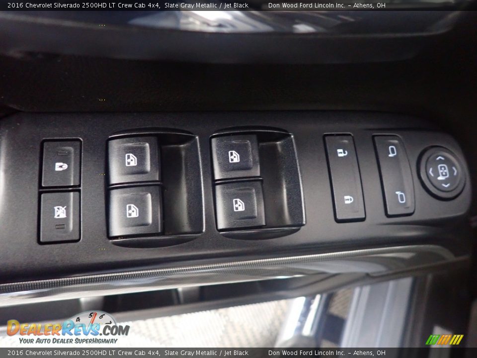 2016 Chevrolet Silverado 2500HD LT Crew Cab 4x4 Slate Gray Metallic / Jet Black Photo #20