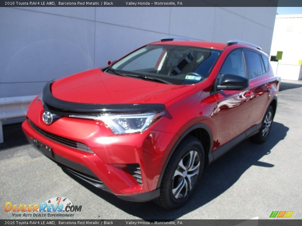 2016 Toyota RAV4 LE AWD Barcelona Red Metallic / Black Photo #12