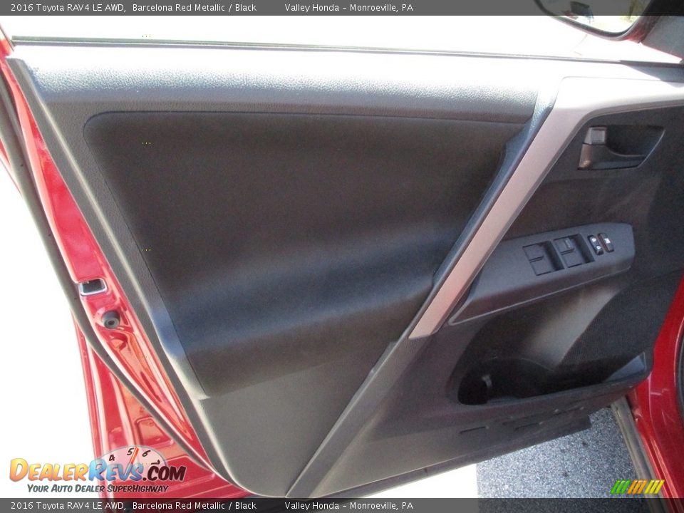 2016 Toyota RAV4 LE AWD Barcelona Red Metallic / Black Photo #13