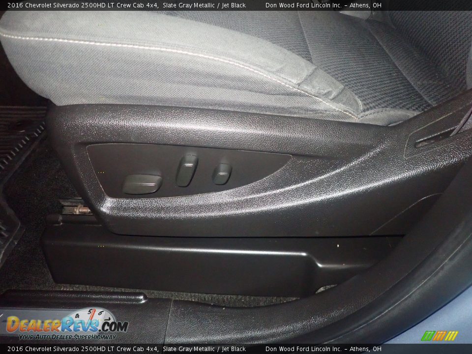 2016 Chevrolet Silverado 2500HD LT Crew Cab 4x4 Slate Gray Metallic / Jet Black Photo #22