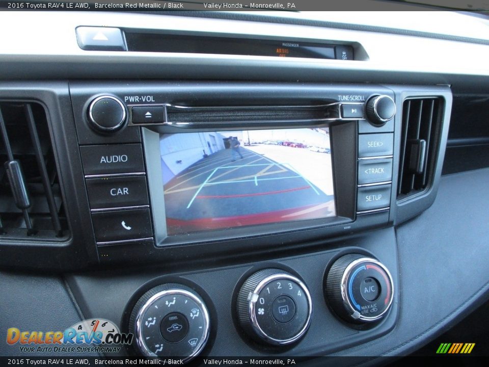 2016 Toyota RAV4 LE AWD Barcelona Red Metallic / Black Photo #18