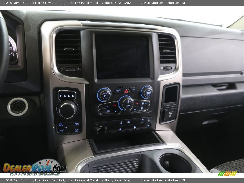 2018 Ram 1500 Big Horn Crew Cab 4x4 Granite Crystal Metallic / Black/Diesel Gray Photo #9