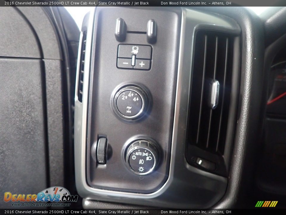 2016 Chevrolet Silverado 2500HD LT Crew Cab 4x4 Slate Gray Metallic / Jet Black Photo #30
