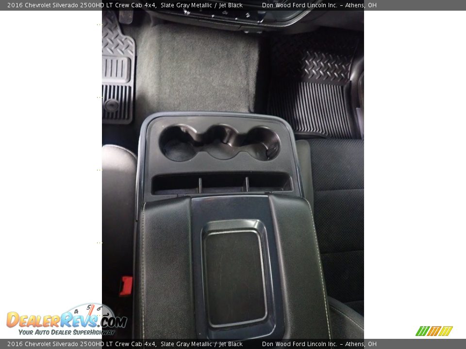 2016 Chevrolet Silverado 2500HD LT Crew Cab 4x4 Slate Gray Metallic / Jet Black Photo #31