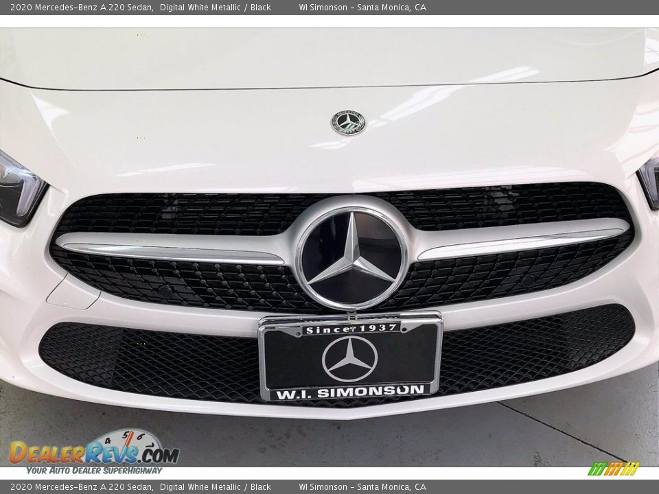 2020 Mercedes-Benz A 220 Sedan Digital White Metallic / Black Photo #30