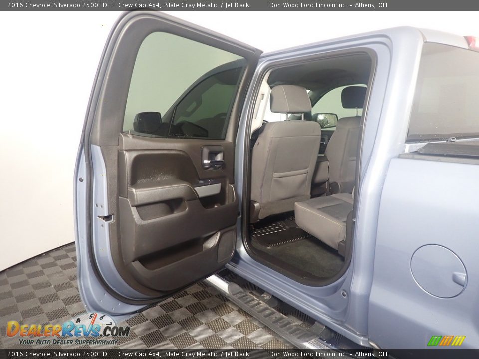 2016 Chevrolet Silverado 2500HD LT Crew Cab 4x4 Slate Gray Metallic / Jet Black Photo #33