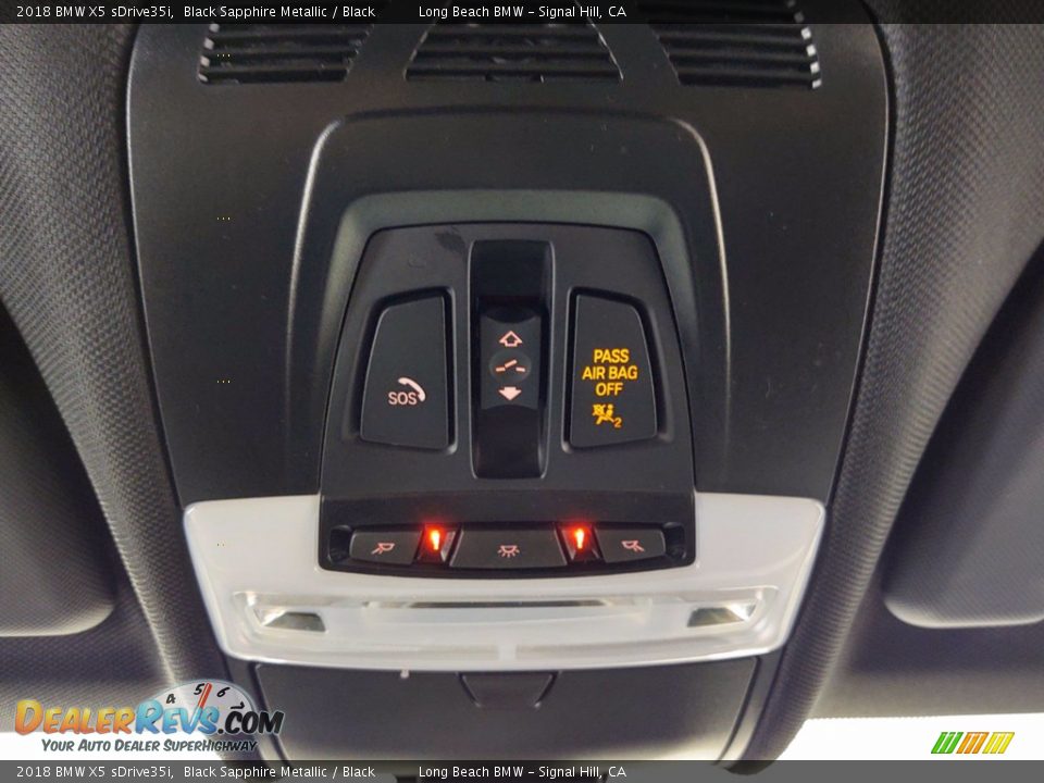 2018 BMW X5 sDrive35i Black Sapphire Metallic / Black Photo #30