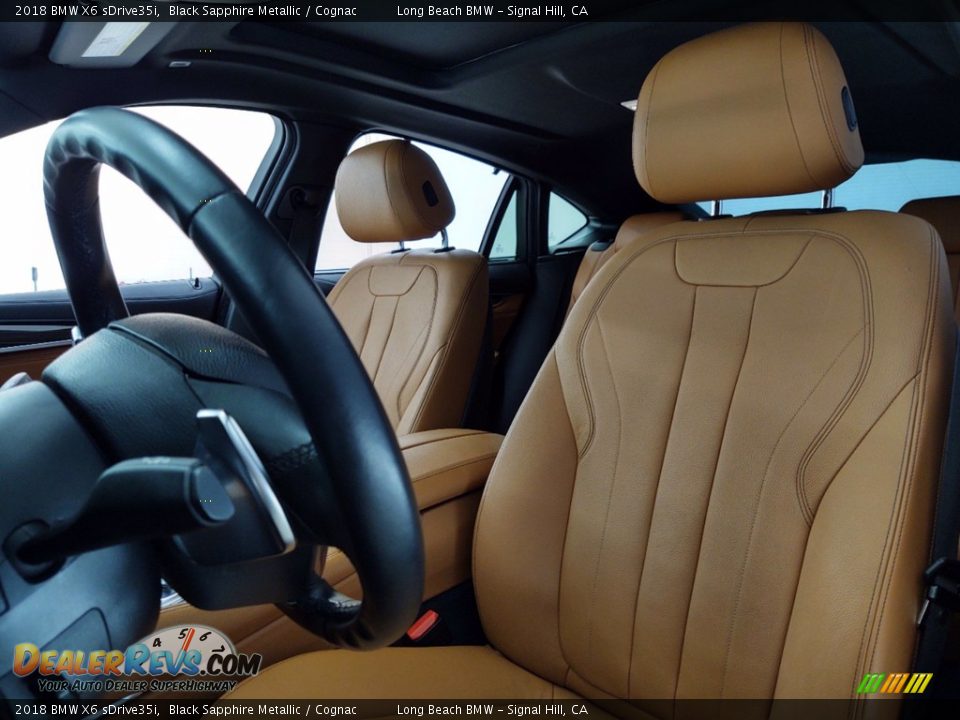 Front Seat of 2018 BMW X6 sDrive35i Photo #17