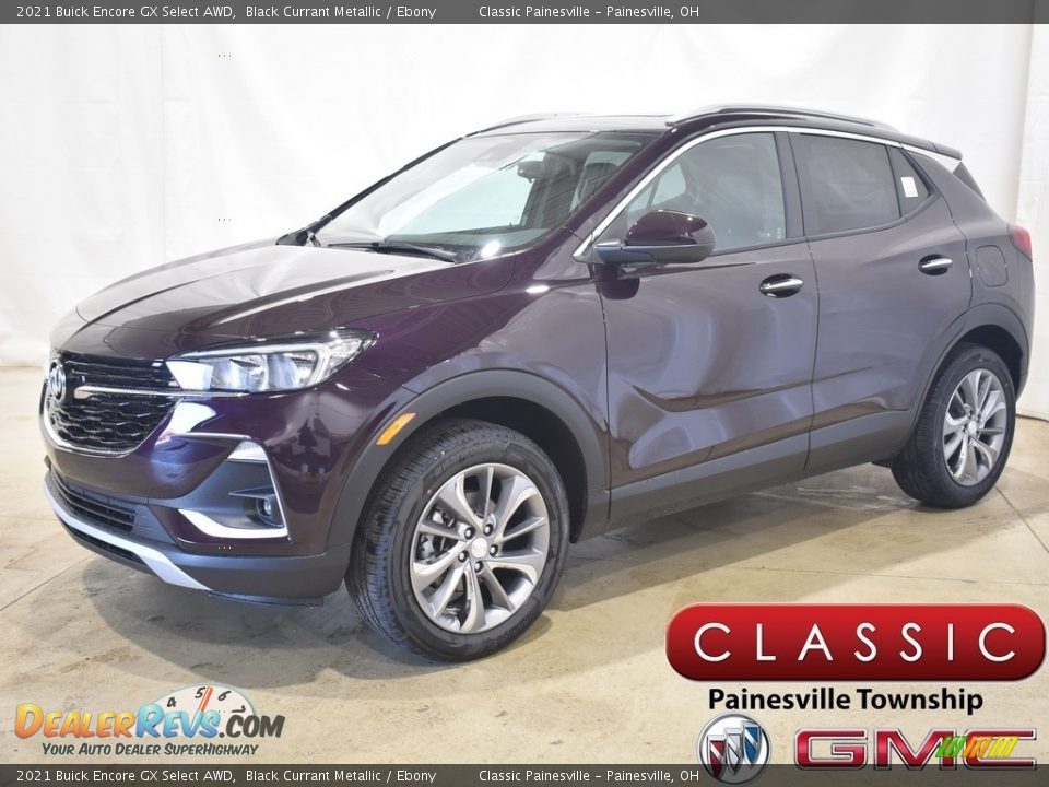 2021 Buick Encore GX Select AWD Black Currant Metallic / Ebony Photo #1