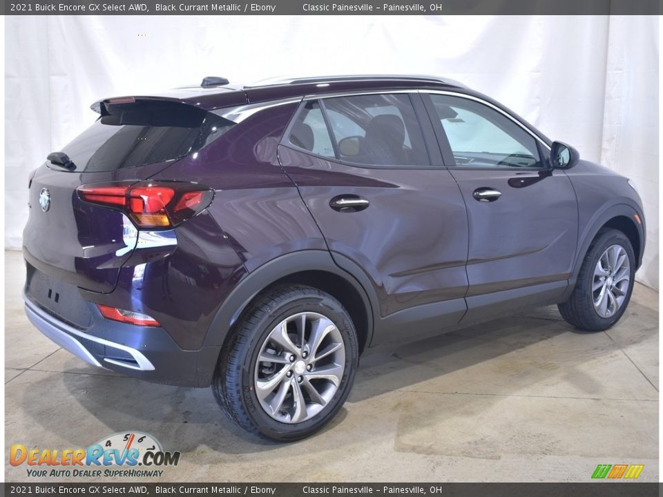 2021 Buick Encore GX Select AWD Black Currant Metallic / Ebony Photo #2