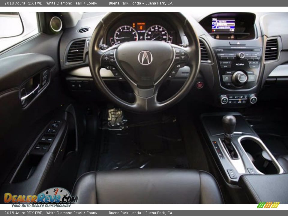 2018 Acura RDX FWD White Diamond Pearl / Ebony Photo #5