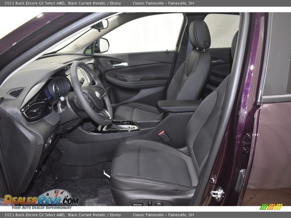 2021 Buick Encore GX Select AWD Black Currant Metallic / Ebony Photo #7