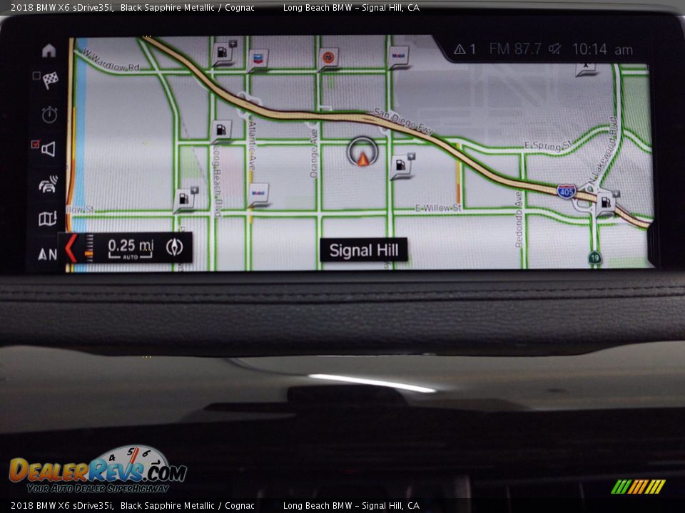 Navigation of 2018 BMW X6 sDrive35i Photo #24