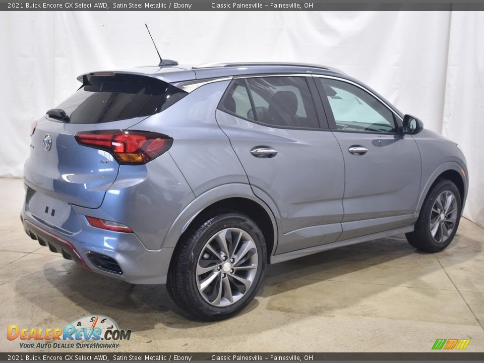 2021 Buick Encore GX Select AWD Satin Steel Metallic / Ebony Photo #2