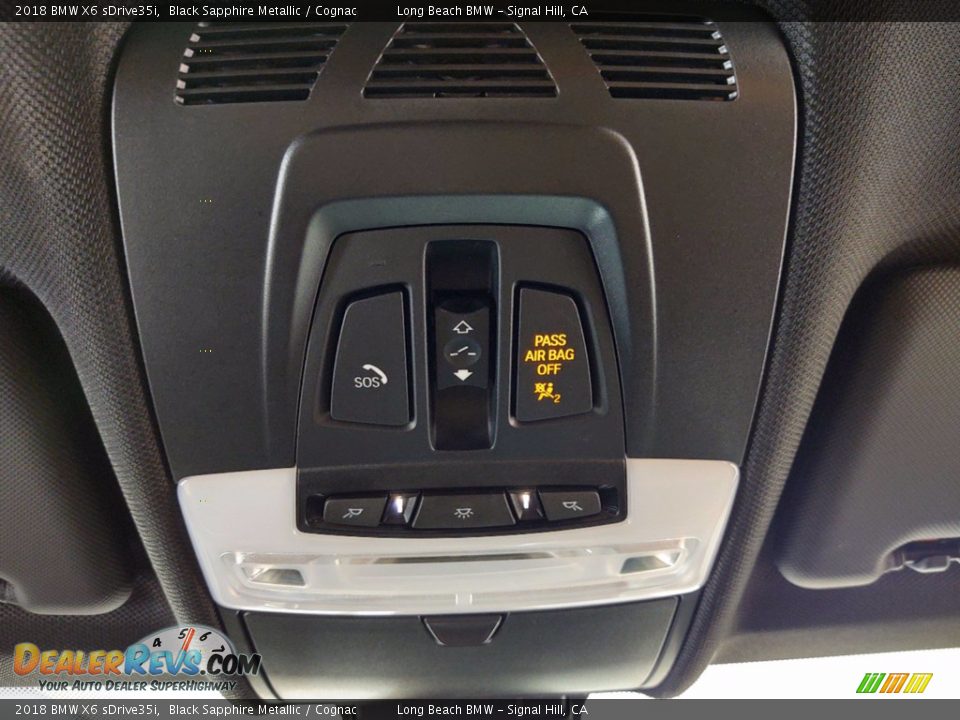 Controls of 2018 BMW X6 sDrive35i Photo #29