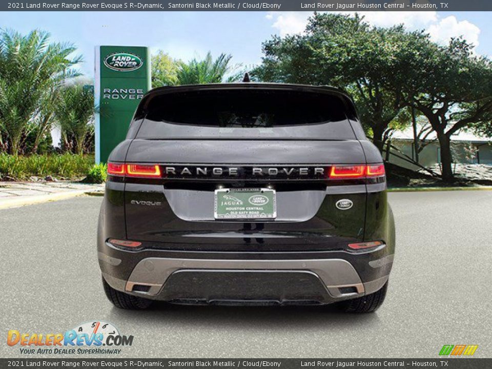 2021 Land Rover Range Rover Evoque S R-Dynamic Santorini Black Metallic / Cloud/Ebony Photo #9