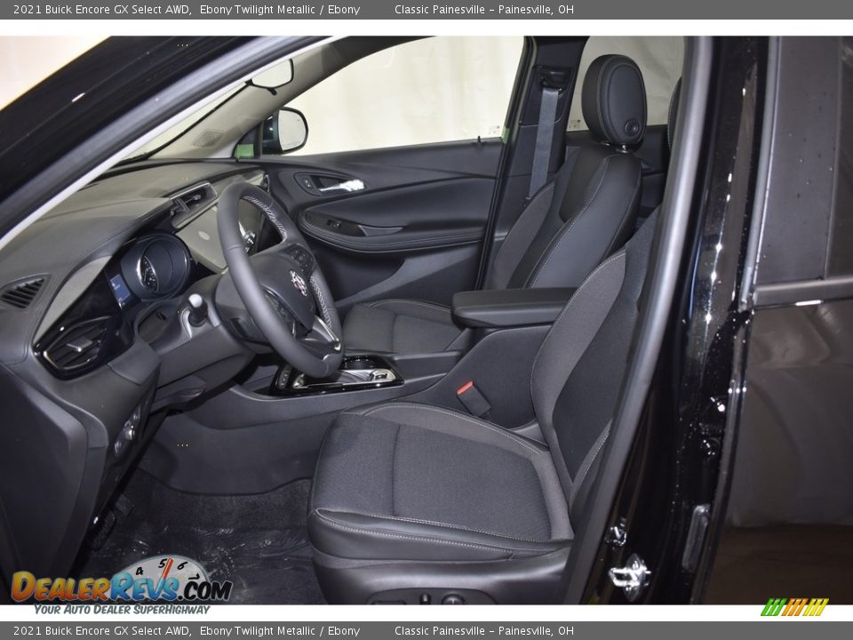 2021 Buick Encore GX Select AWD Ebony Twilight Metallic / Ebony Photo #7