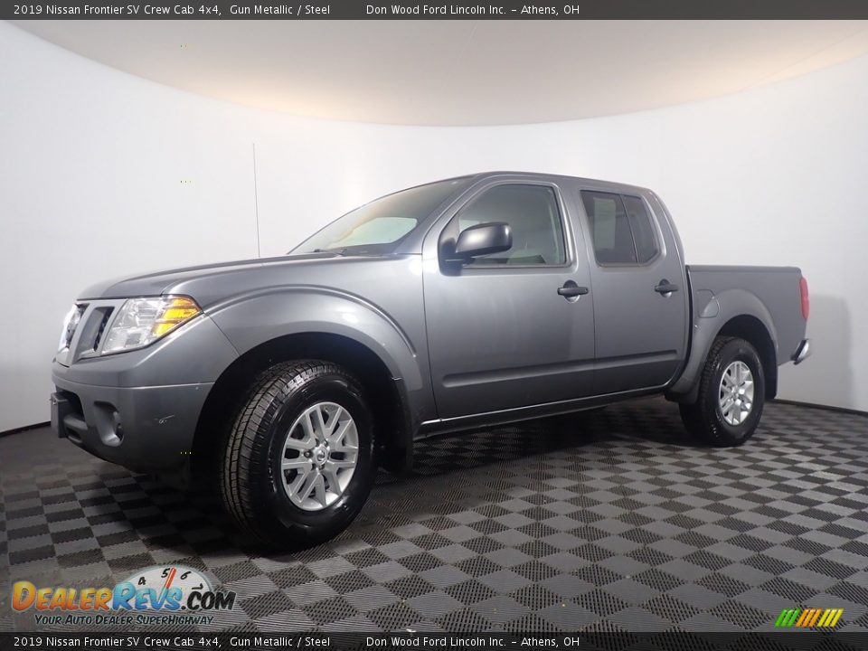 2019 Nissan Frontier SV Crew Cab 4x4 Gun Metallic / Steel Photo #8