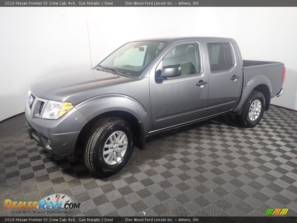 2019 Nissan Frontier SV Crew Cab 4x4 Gun Metallic / Steel Photo #9