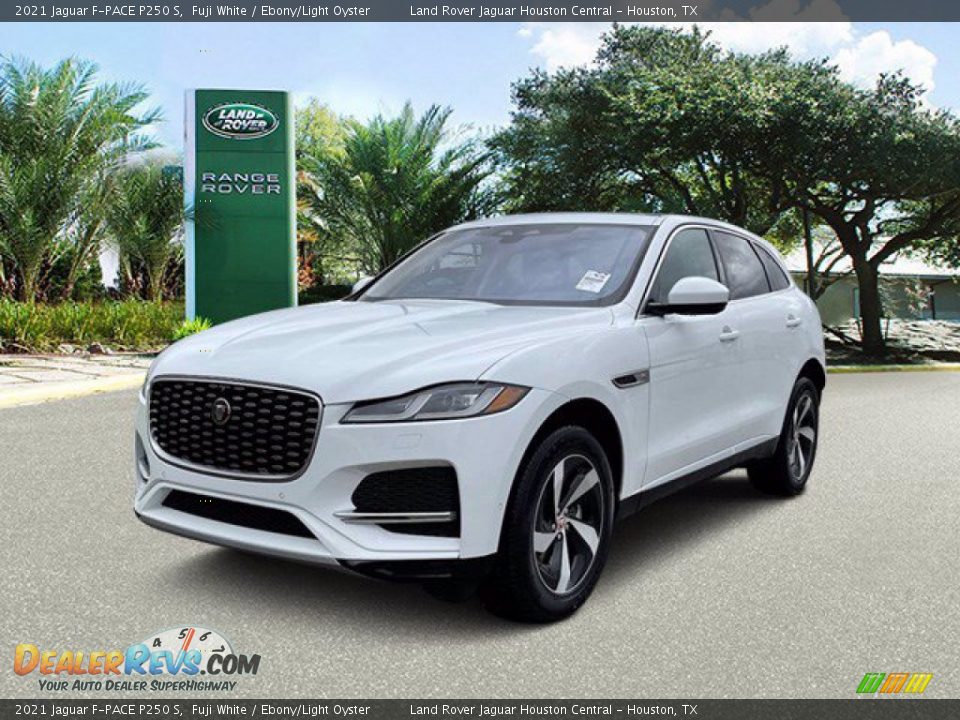 2021 Jaguar F-PACE P250 S Fuji White / Ebony/Light Oyster Photo #1