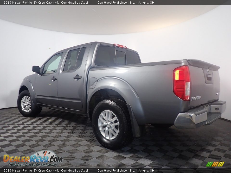 2019 Nissan Frontier SV Crew Cab 4x4 Gun Metallic / Steel Photo #11