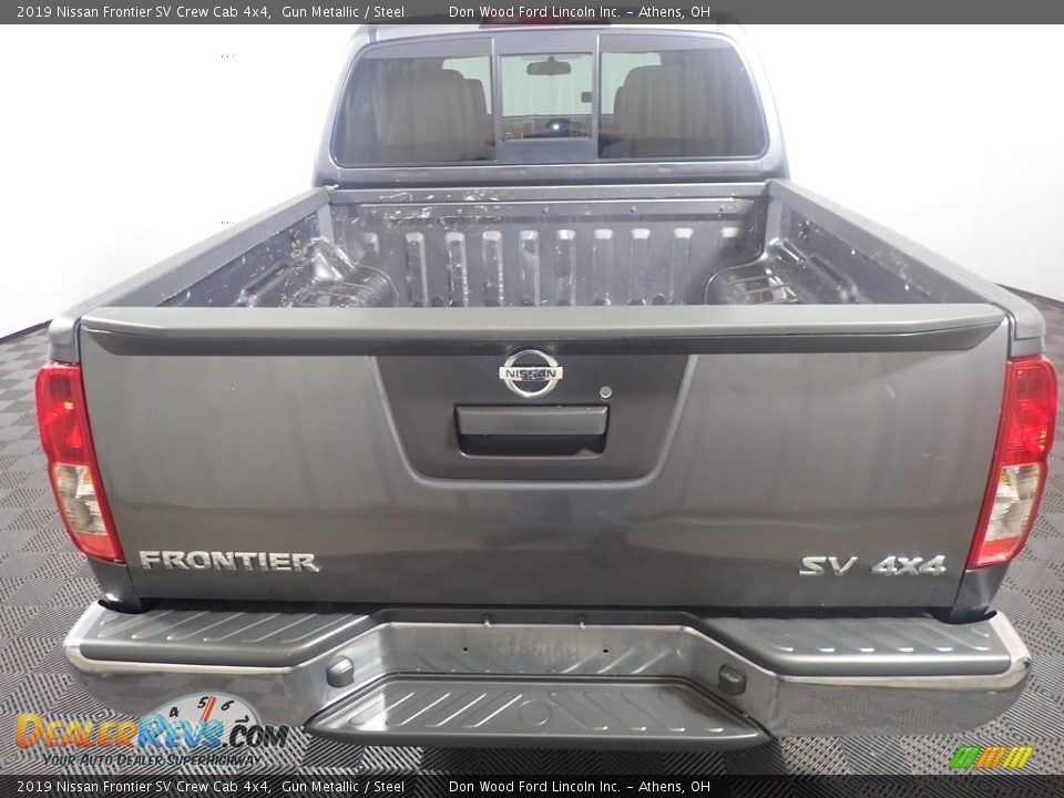 2019 Nissan Frontier SV Crew Cab 4x4 Gun Metallic / Steel Photo #13