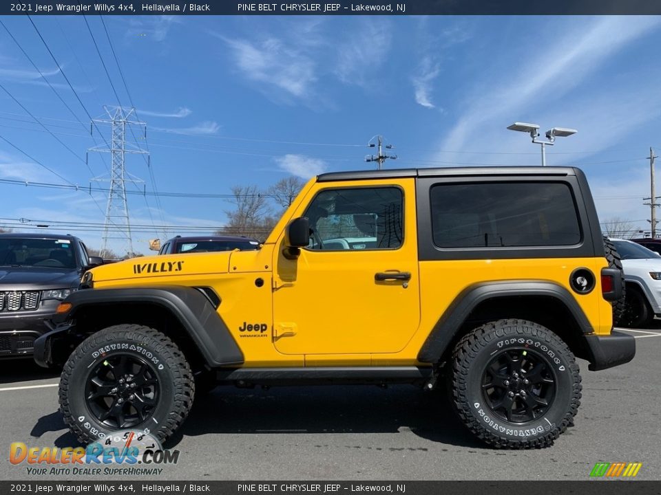 Hellayella 2021 Jeep Wrangler Willys 4x4 Photo #4