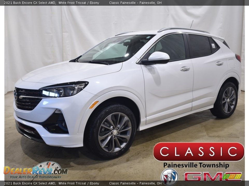 2021 Buick Encore GX Select AWD White Frost Tricoat / Ebony Photo #1