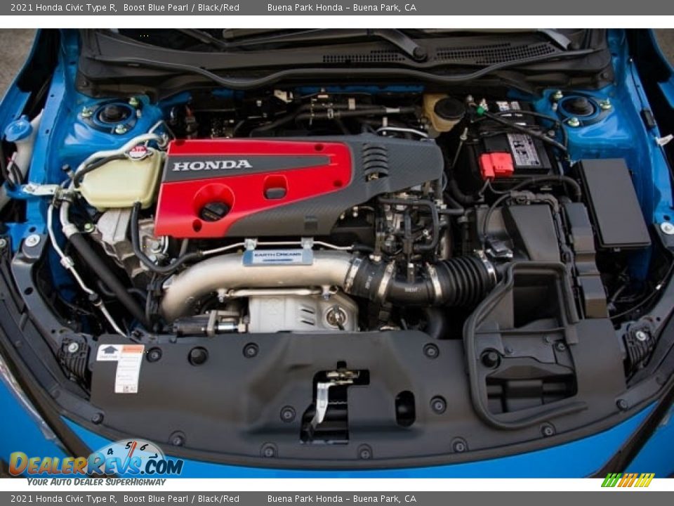 2021 Honda Civic Type R 2.0 Liter Turbocharged DOHC 16-Valve i-VTEC 4 Cylinder Engine Photo #10