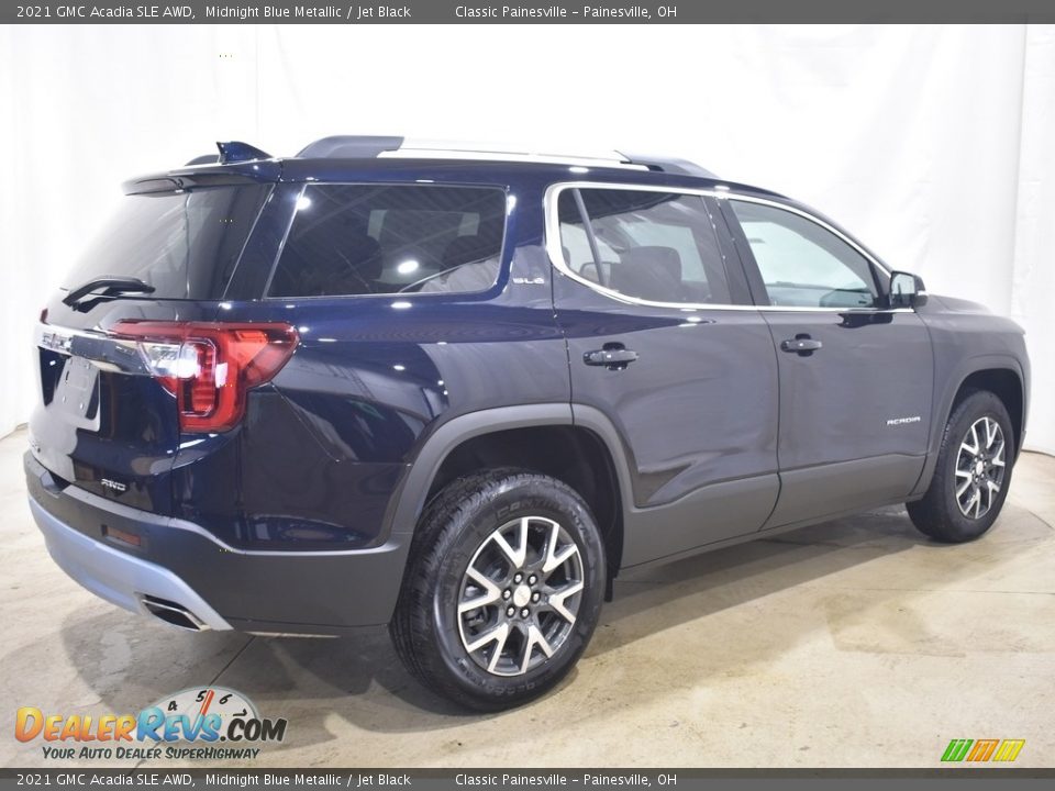 2021 GMC Acadia SLE AWD Midnight Blue Metallic / Jet Black Photo #2