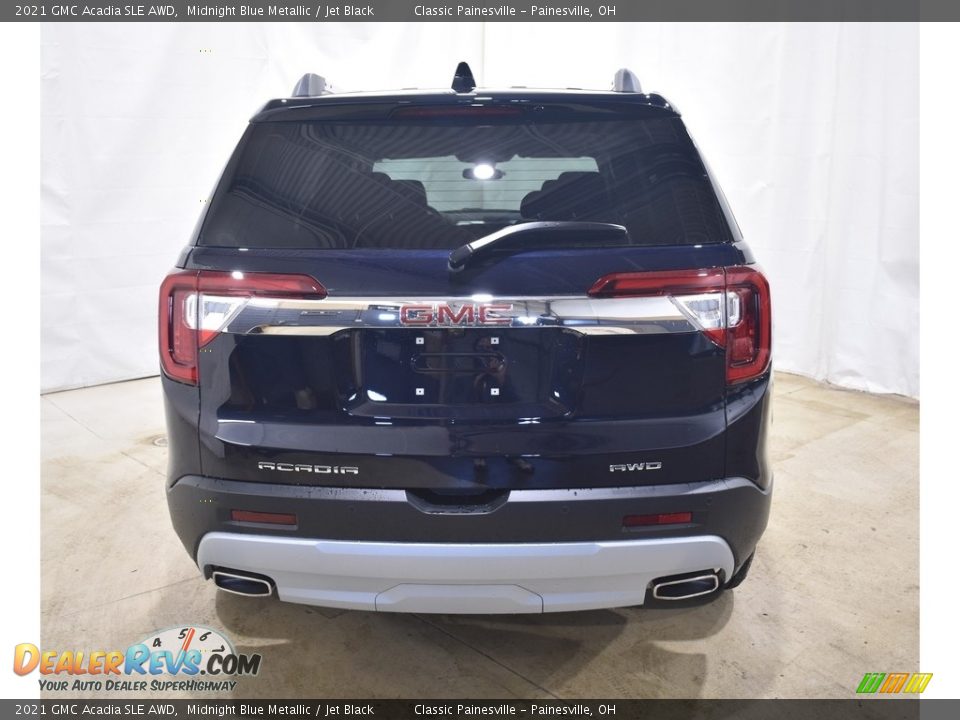 2021 GMC Acadia SLE AWD Midnight Blue Metallic / Jet Black Photo #3