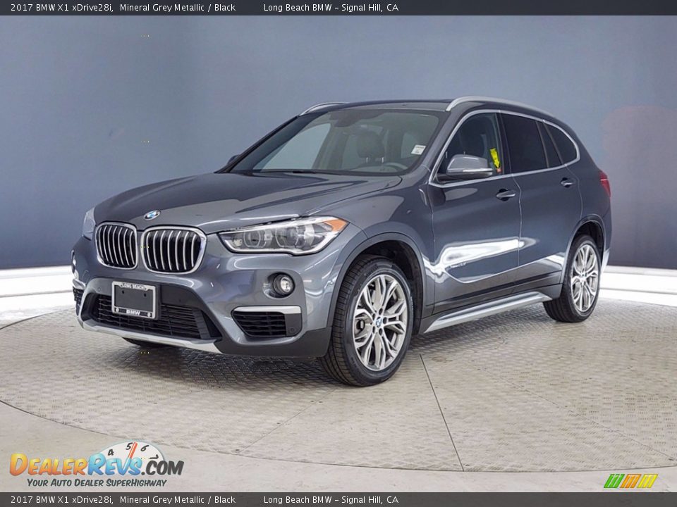 2017 BMW X1 xDrive28i Mineral Grey Metallic / Black Photo #3