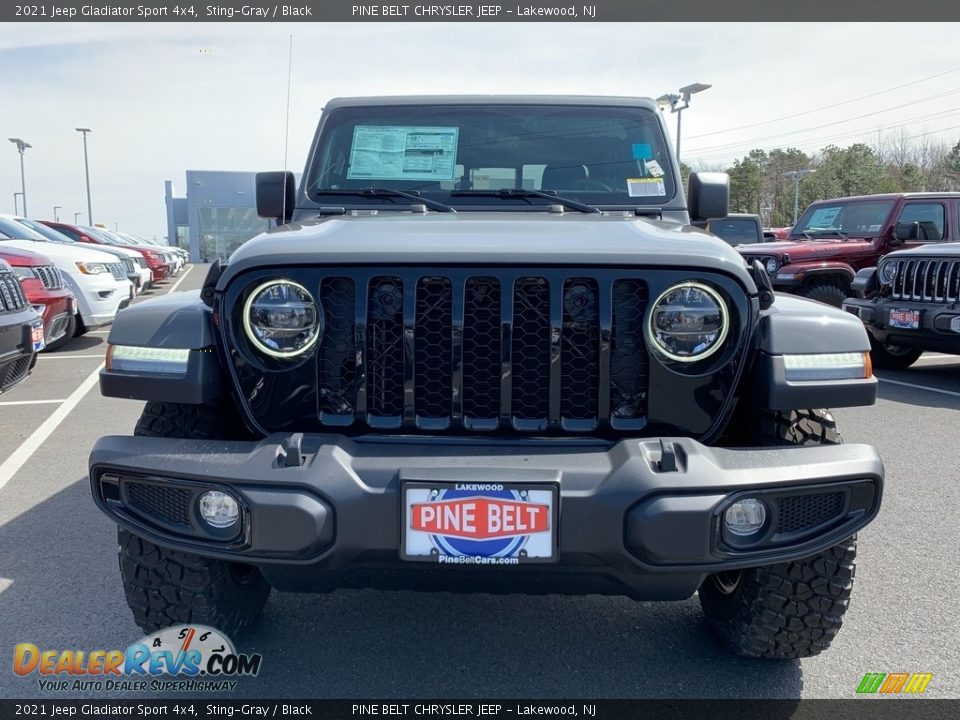 2021 Jeep Gladiator Sport 4x4 Sting-Gray / Black Photo #3