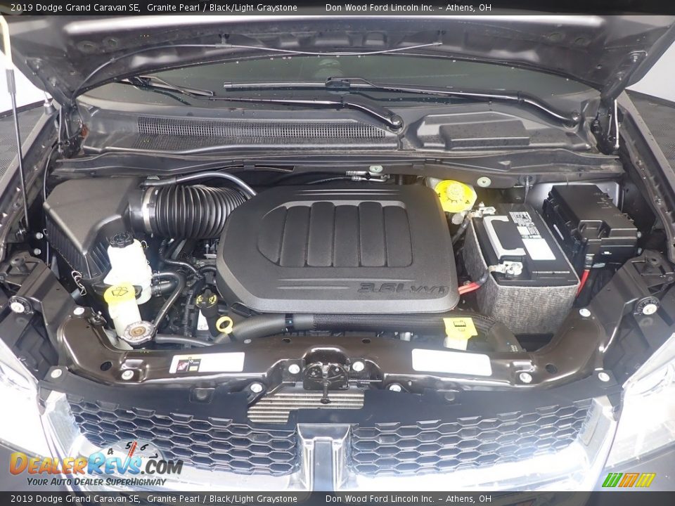 2019 Dodge Grand Caravan SE Granite Pearl / Black/Light Graystone Photo #7