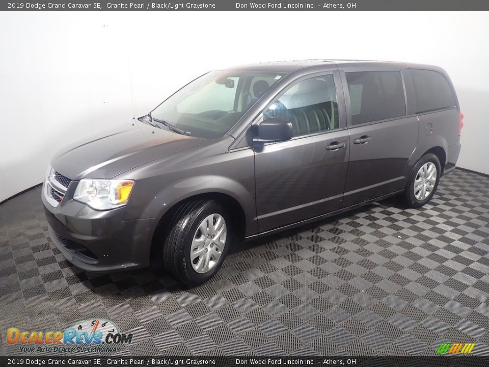 2019 Dodge Grand Caravan SE Granite Pearl / Black/Light Graystone Photo #9
