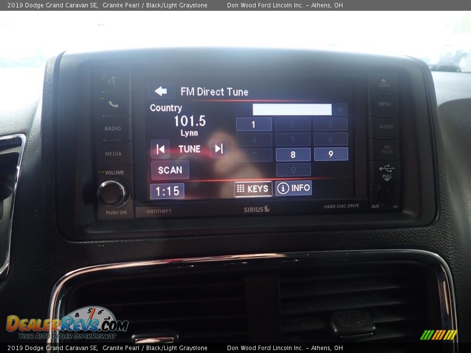 2019 Dodge Grand Caravan SE Granite Pearl / Black/Light Graystone Photo #26