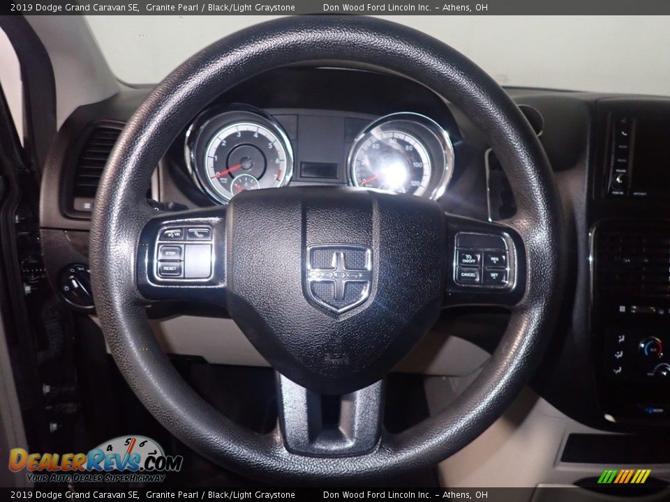 2019 Dodge Grand Caravan SE Granite Pearl / Black/Light Graystone Photo #27