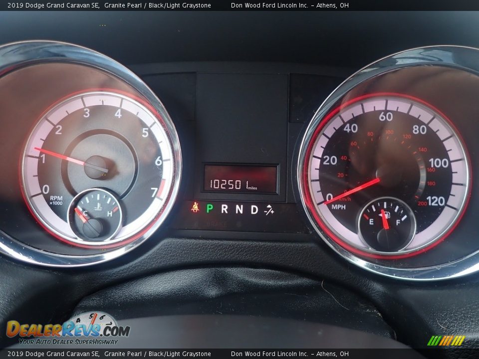 2019 Dodge Grand Caravan SE Granite Pearl / Black/Light Graystone Photo #28