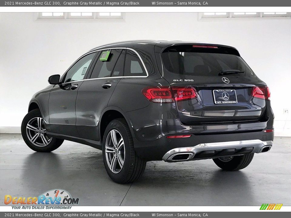 2021 Mercedes-Benz GLC 300 Graphite Gray Metallic / Magma Gray/Black Photo #2