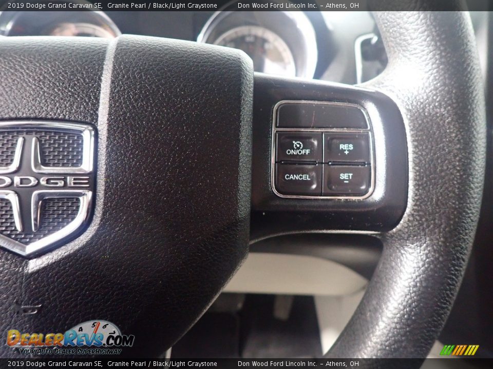 2019 Dodge Grand Caravan SE Granite Pearl / Black/Light Graystone Photo #30