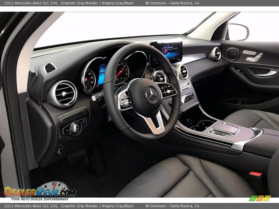 2021 Mercedes-Benz GLC 300 Graphite Gray Metallic / Magma Gray/Black Photo #4