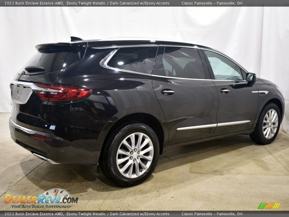 2021 Buick Enclave Essence AWD Ebony Twilight Metallic / Dark Galvanized w/Ebony Accents Photo #2